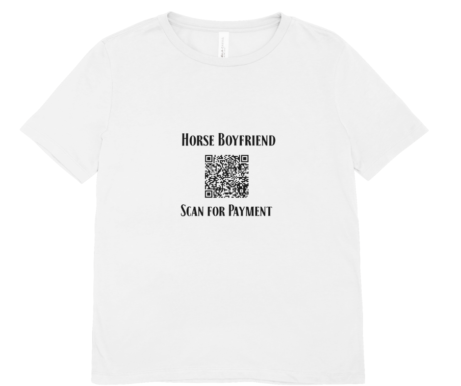 Horse Boyfriend T Shirt