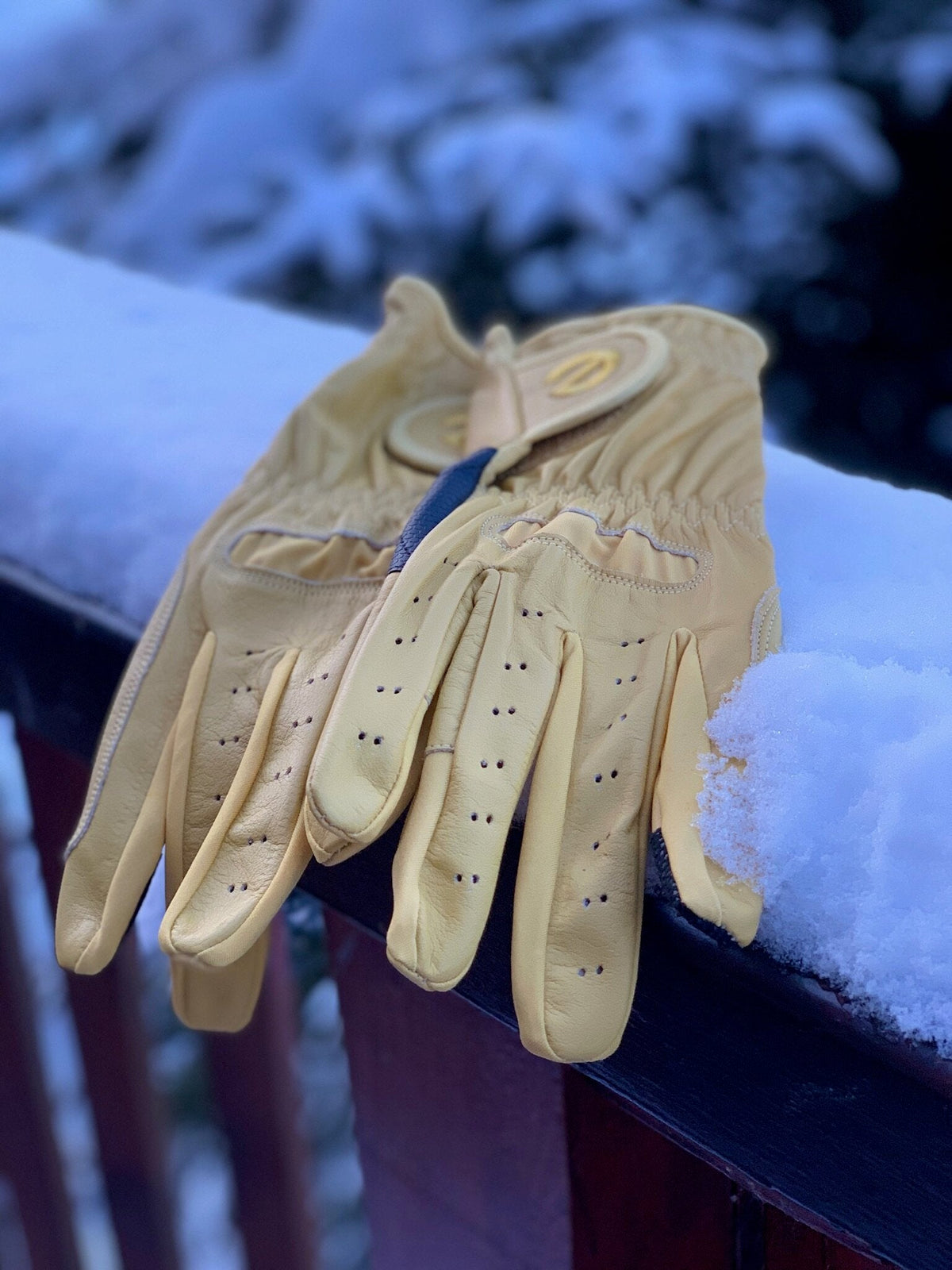 eQUEST GripPro Leather Touchscreen Riding Gloves - Beach | Classic English Style