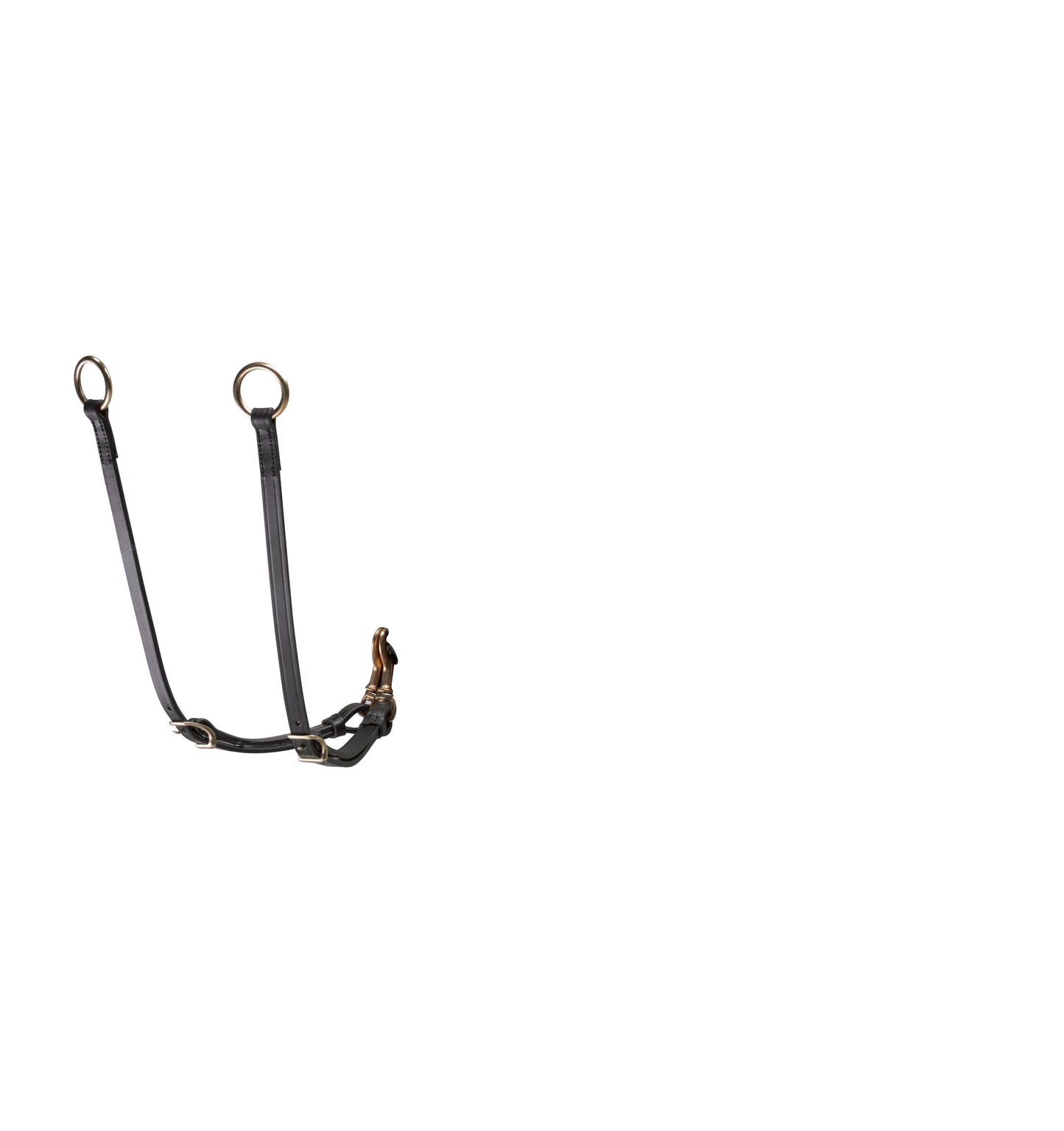 SINGLE MARTINGALE SILVER FITTINGS (FULL OR XF ONLY)- Red/Bro