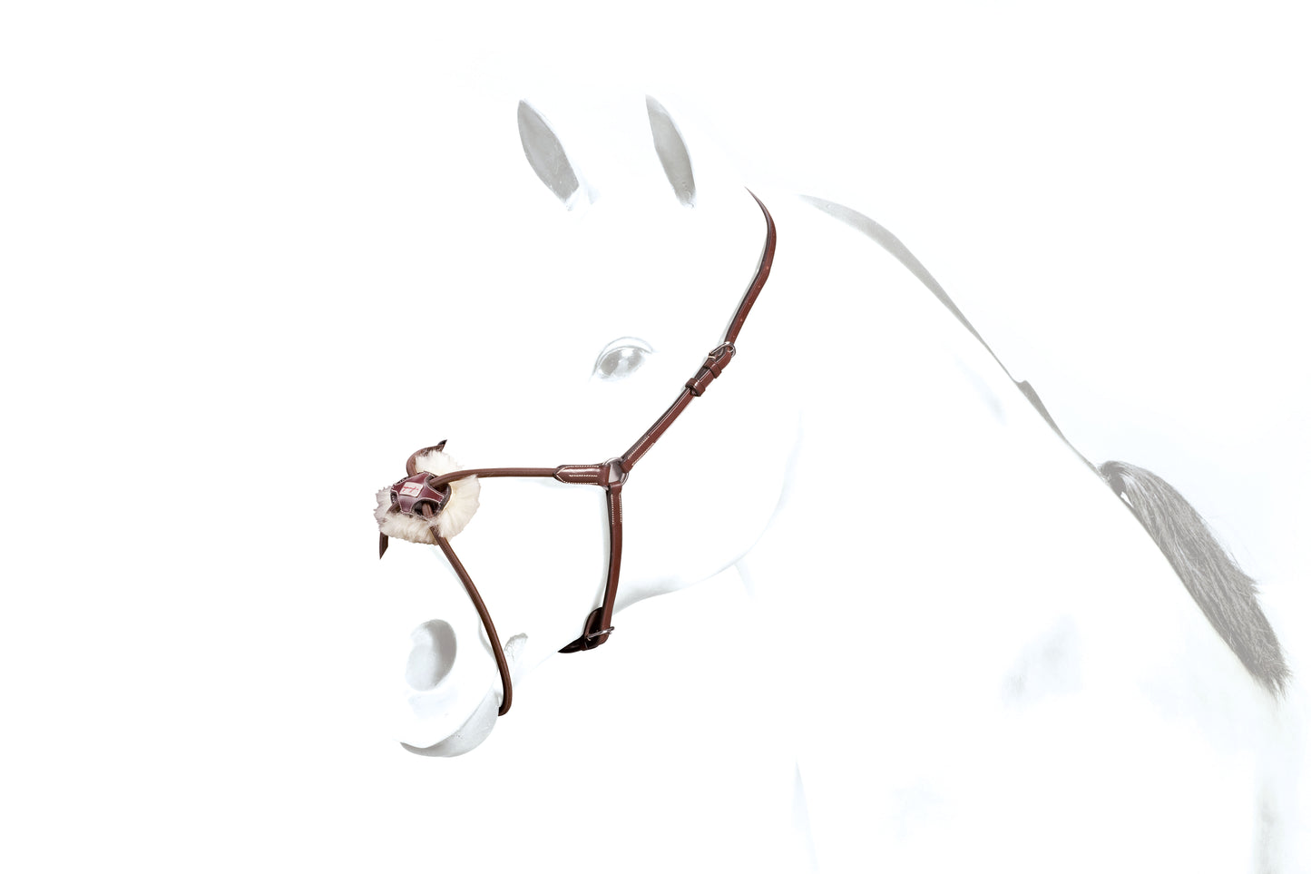 MEXICAN NOSEBAND - *** DISC ***- Black- Full