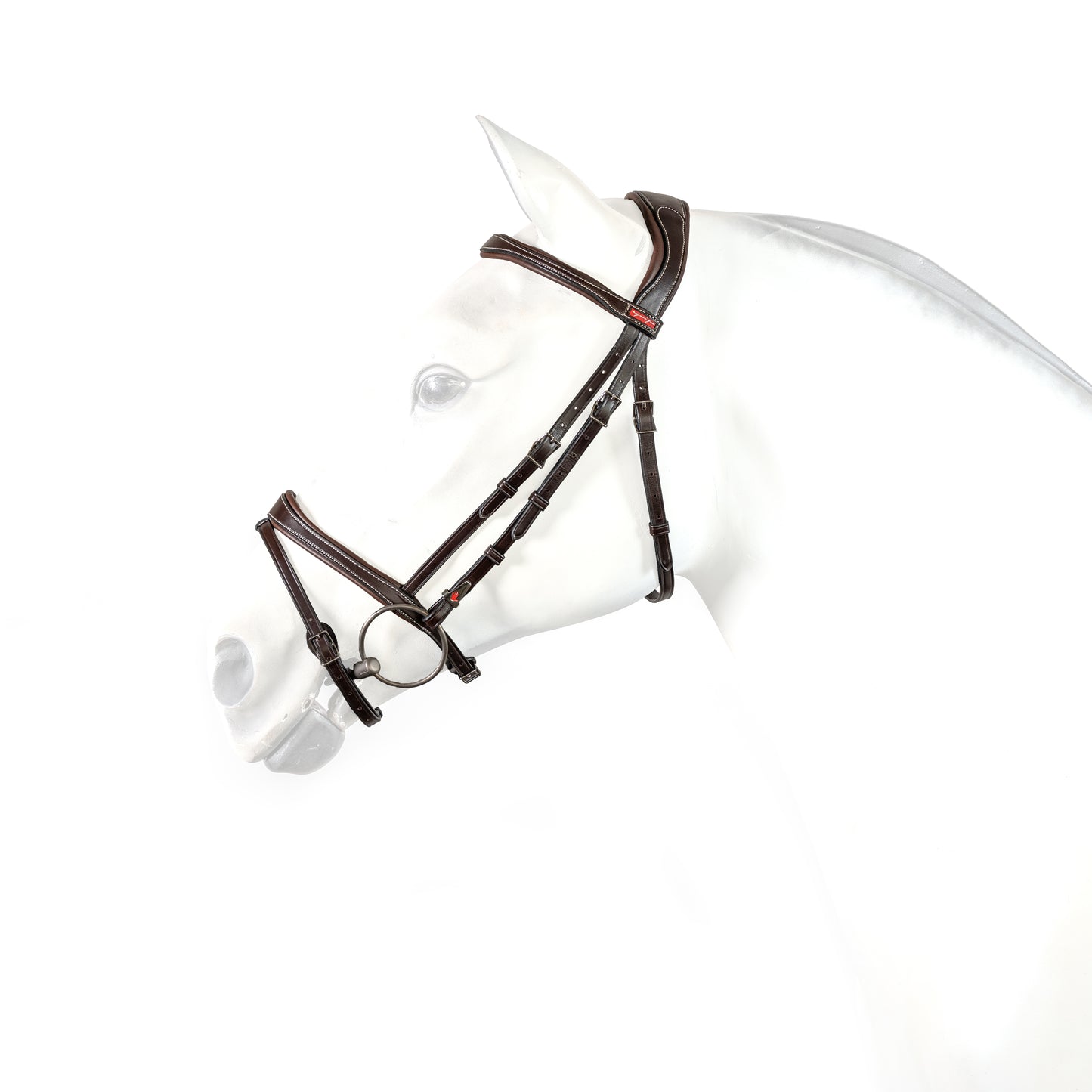 EQUPE FLASH BRIDLE with ANATOMICAL HP- Brown- Cob