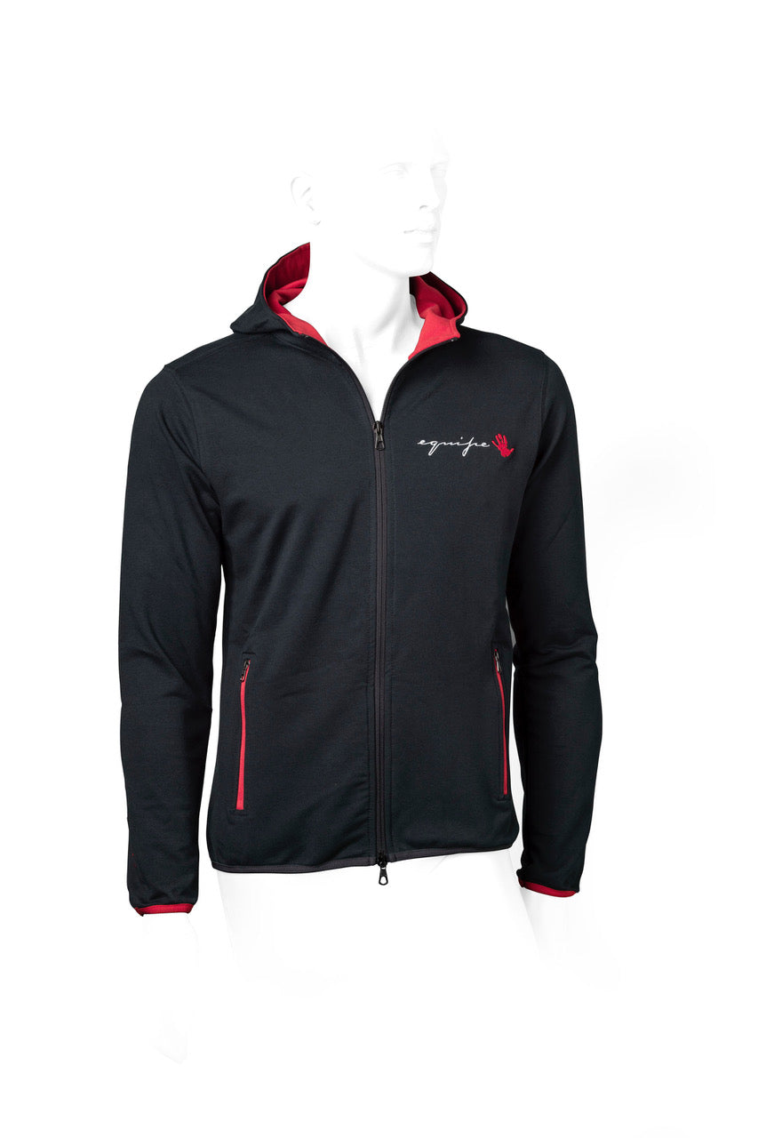 EQUIPE MENS HOODIE - Grey - M