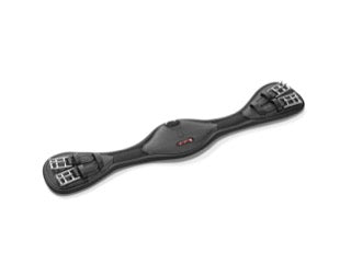 ANATOMICAL SHAPED DRESSAGE GIRTH GH33 - Black - 65