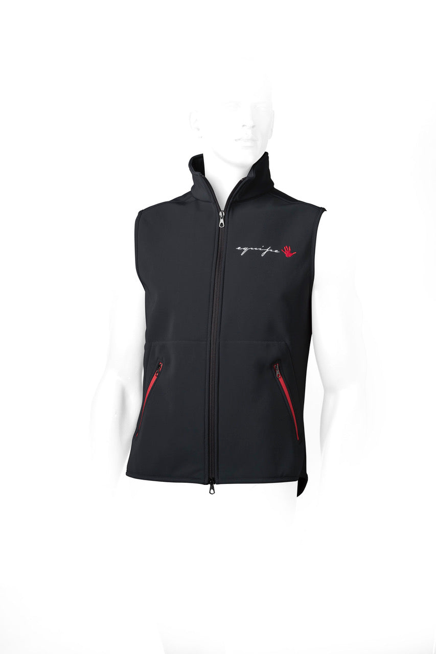 EQUIPE SOFTSHELL VEST - WOMEN- Grey- S