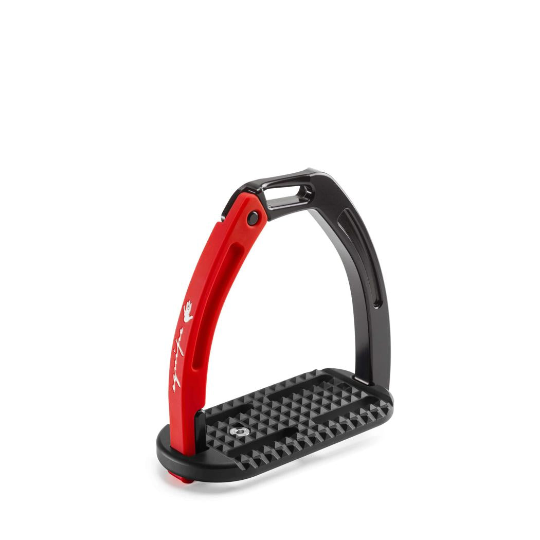 EQUIPE SAFETY STIRRUP- Bronze/ Light Blue- One Size