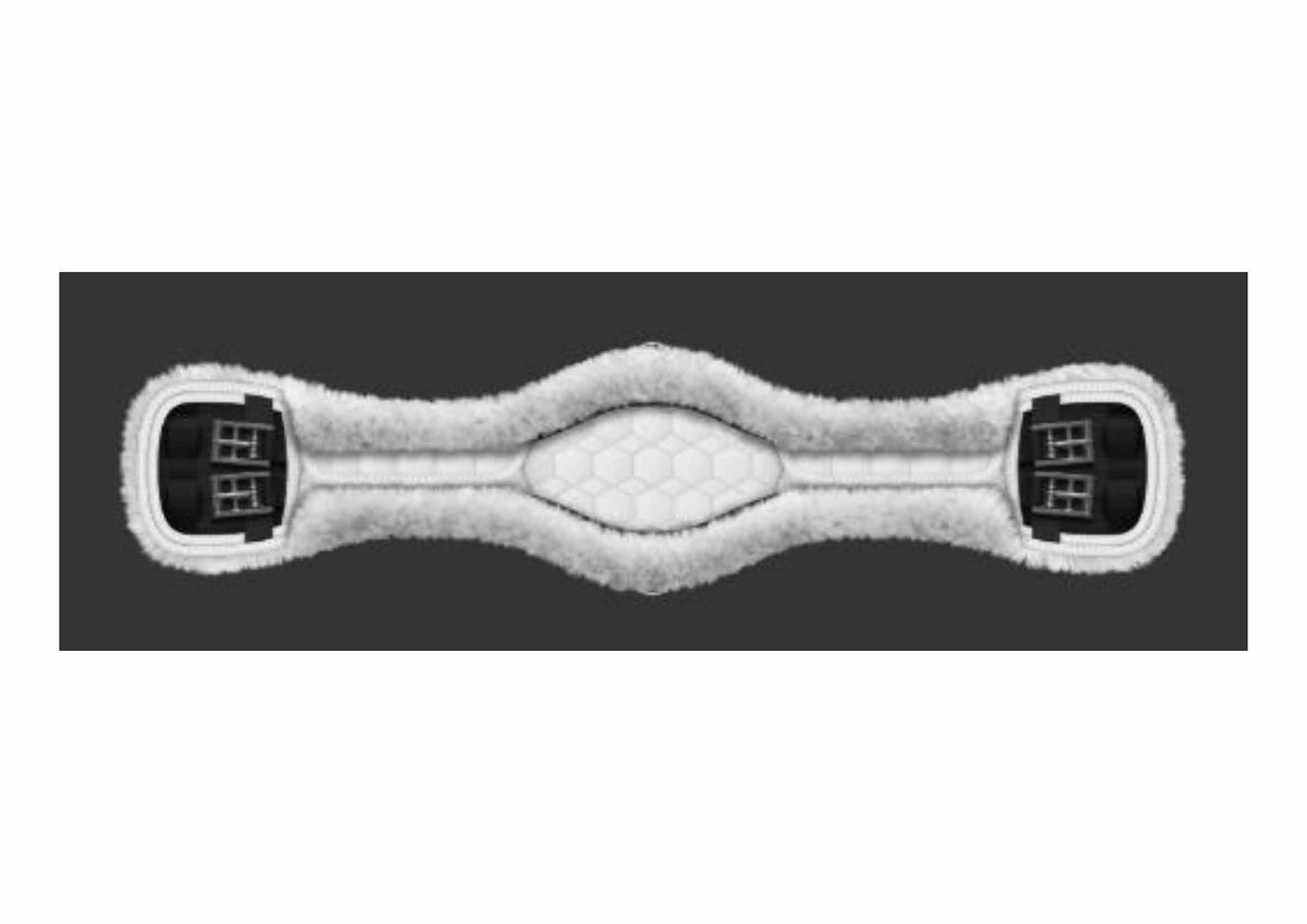 ANATOMIC SHORT GIRTH COMPLETE 60CM - 05 (Blue) - 22 Black