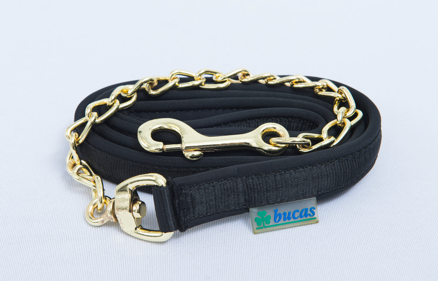 STALLION LEAD CHAIN- Black-36