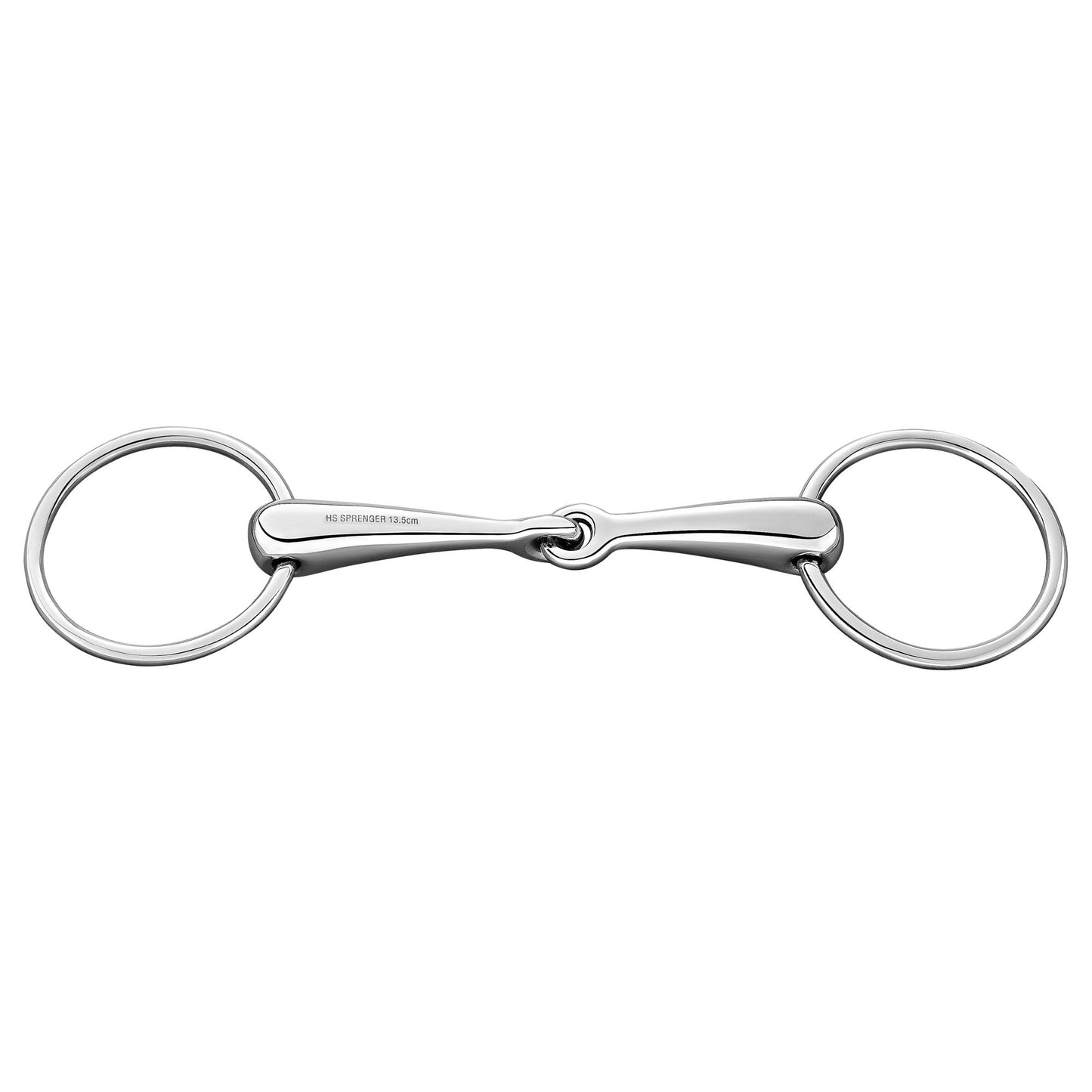 LOOSE RING SNAFFLE ST ST- Stainless S- 145mm