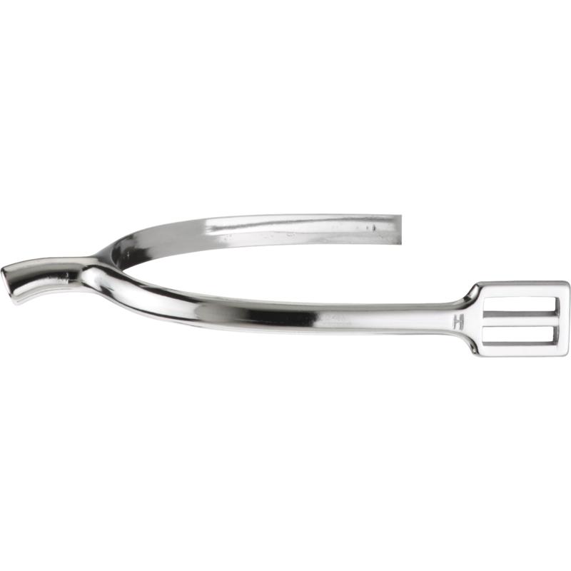 LADIES SPUR - NO ROWEL - W STRAP 44- Chrome Polished