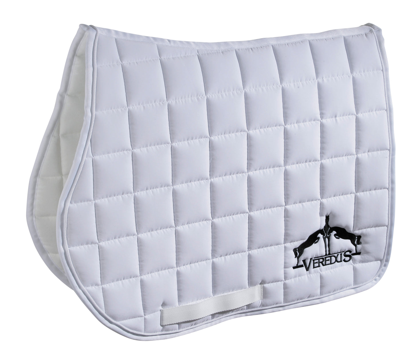 SADDLECLOTH MICROFIBRE DRESSAGE- White- One Size