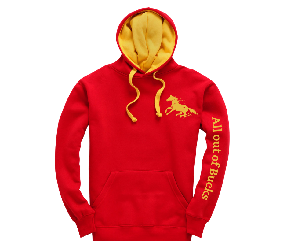 'All Out Of Bucks' Contrast Hoodie