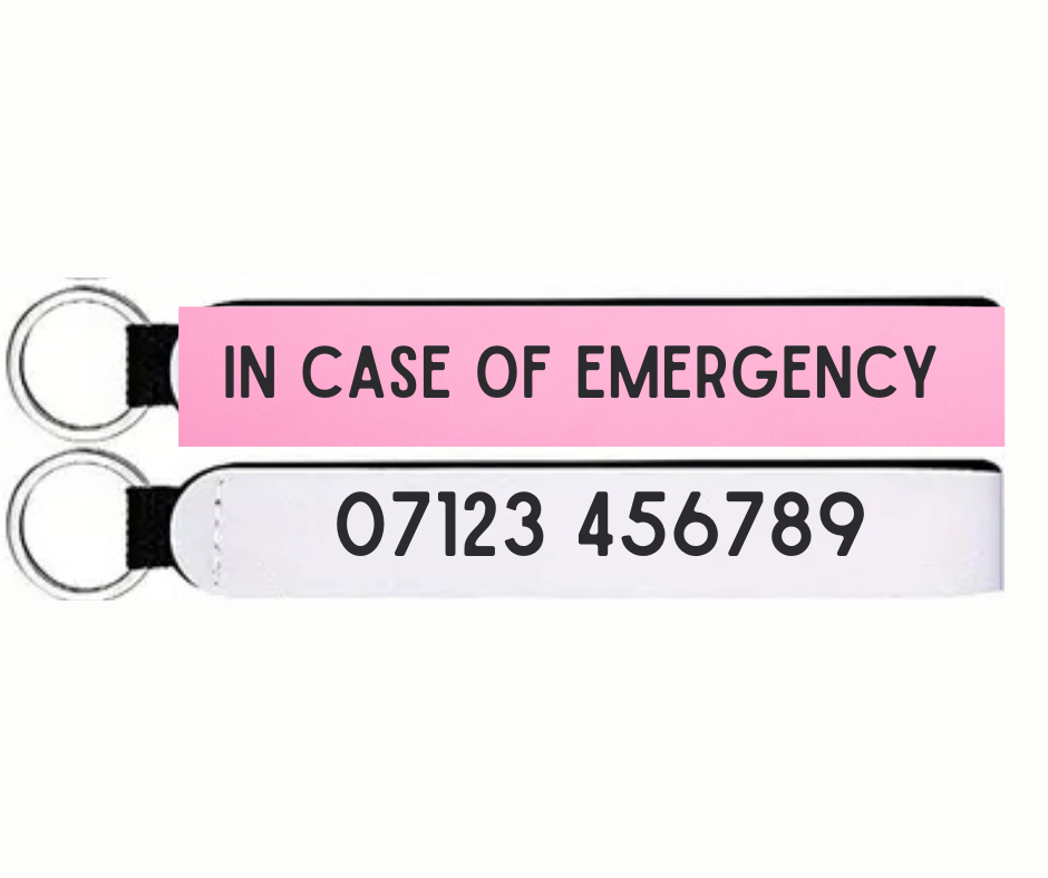 In Case Of Emergency Strap