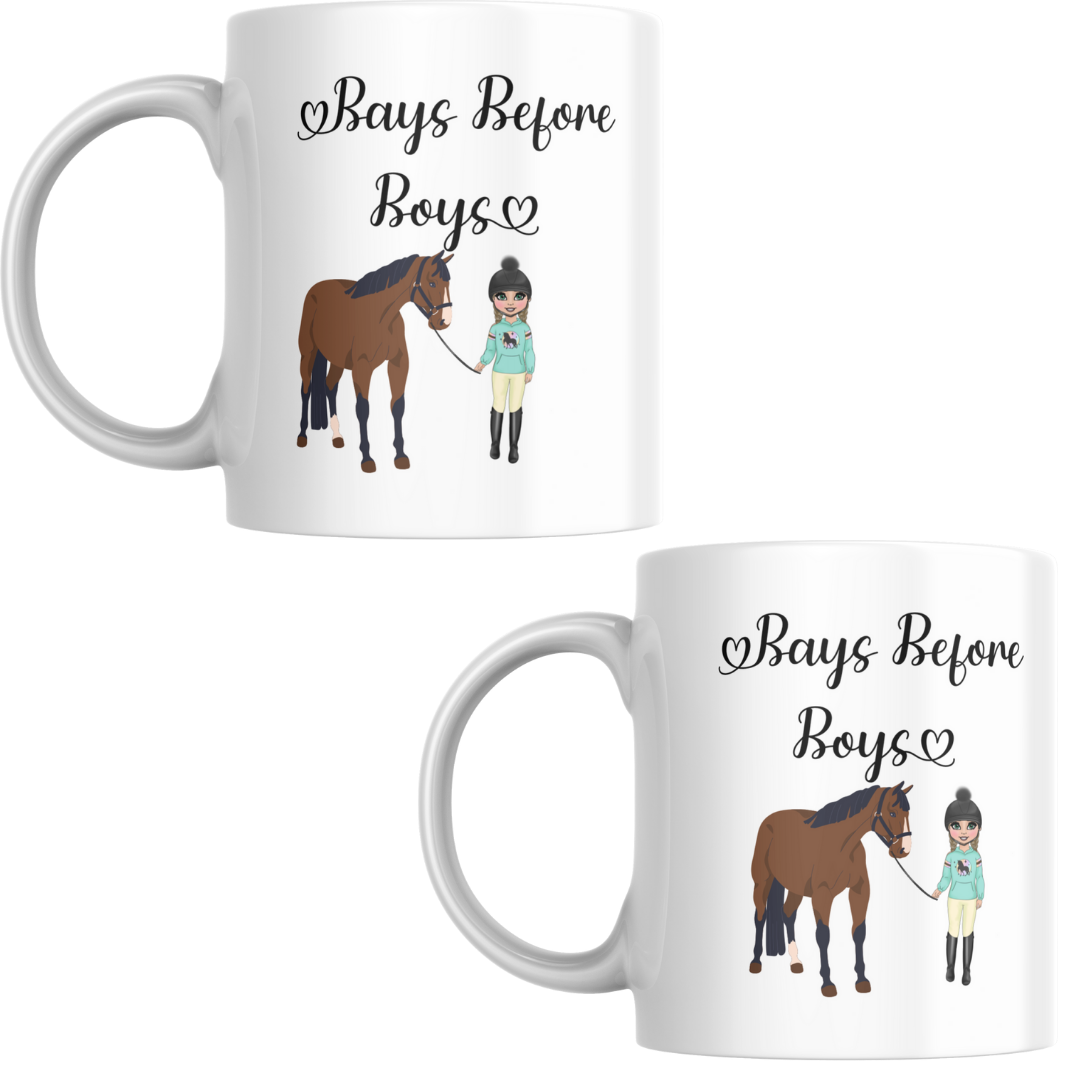 'Bays Before Boys' Mug