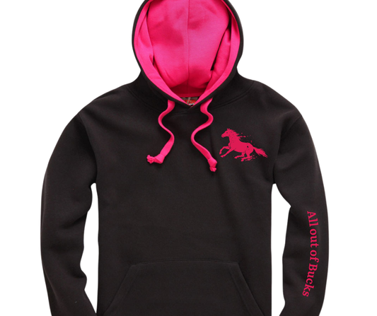 'All Out Of Bucks' Contrast Hoodie