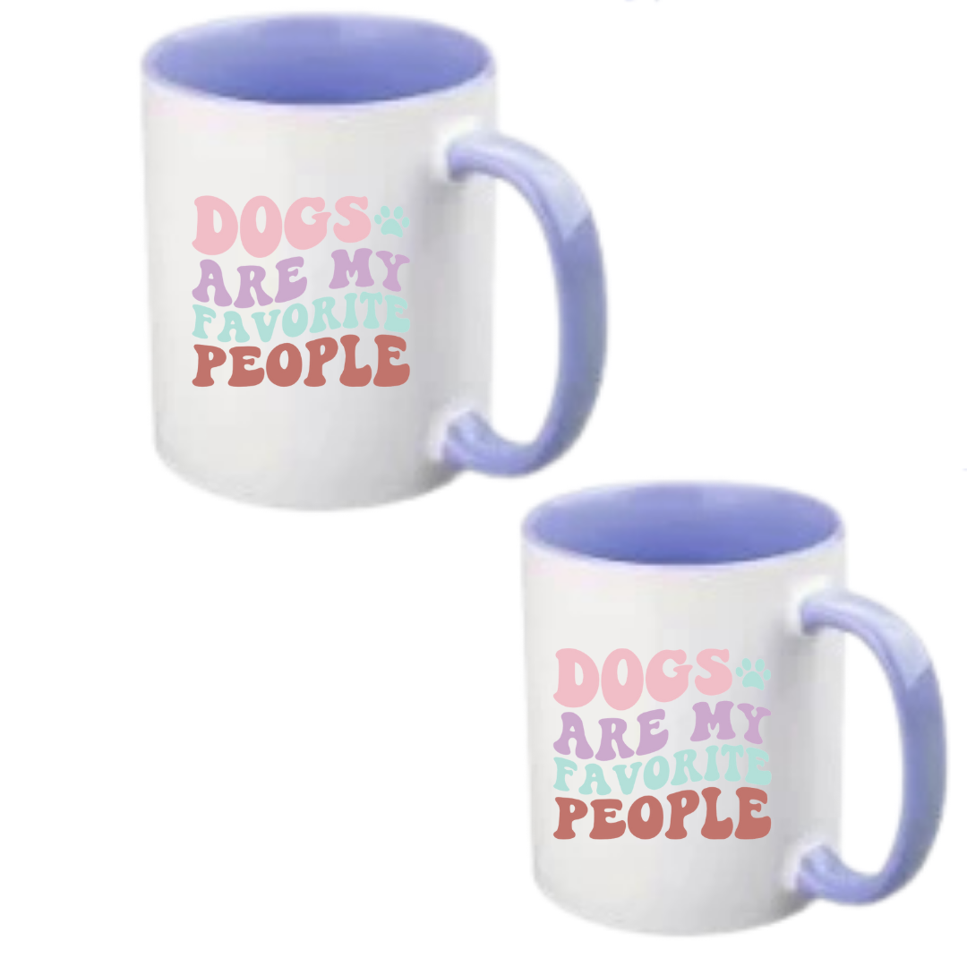 'Dogs are my favourite people' Mug