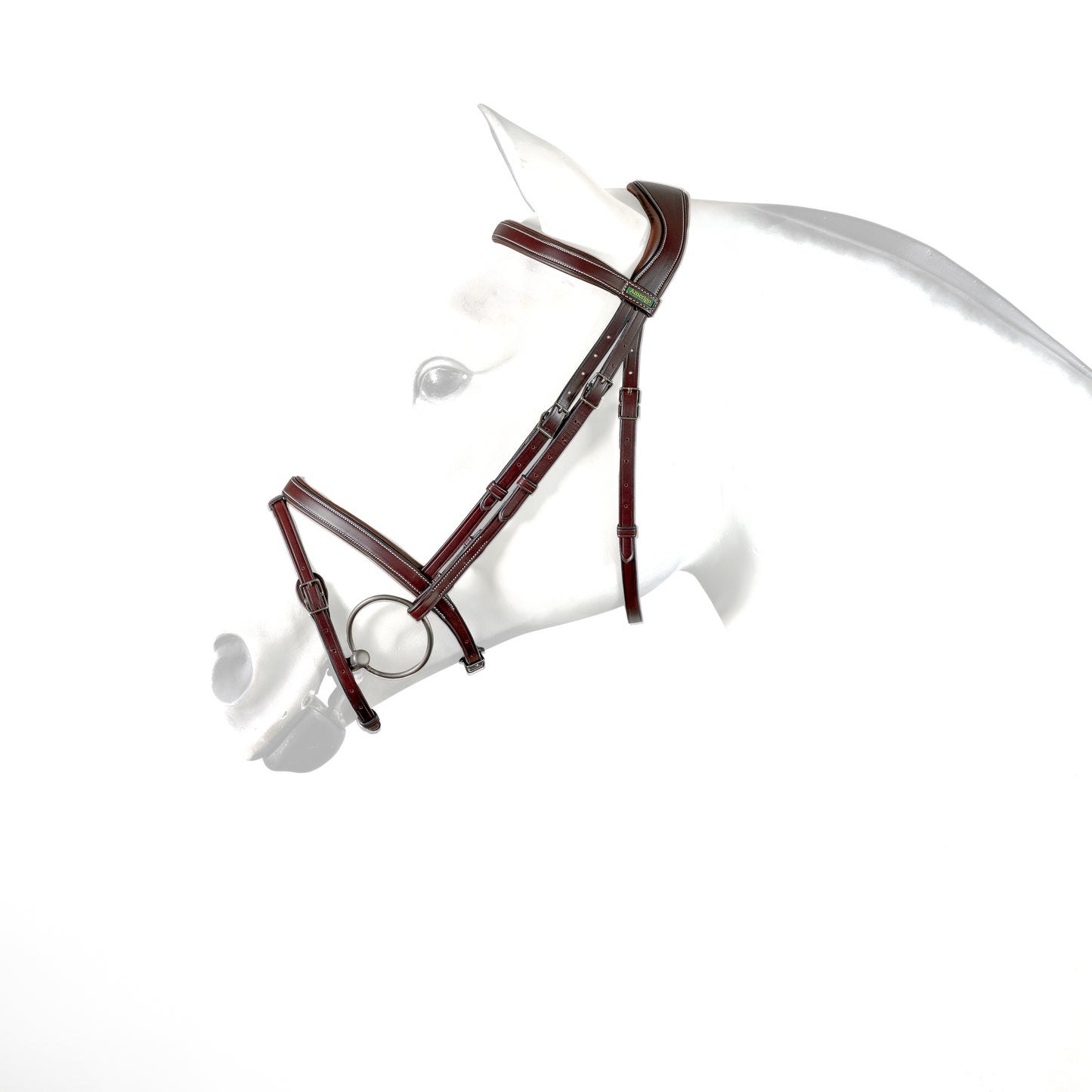 AMERIGO FLASH BRIDLE with ANATOMICAL HP- Brown- Cob