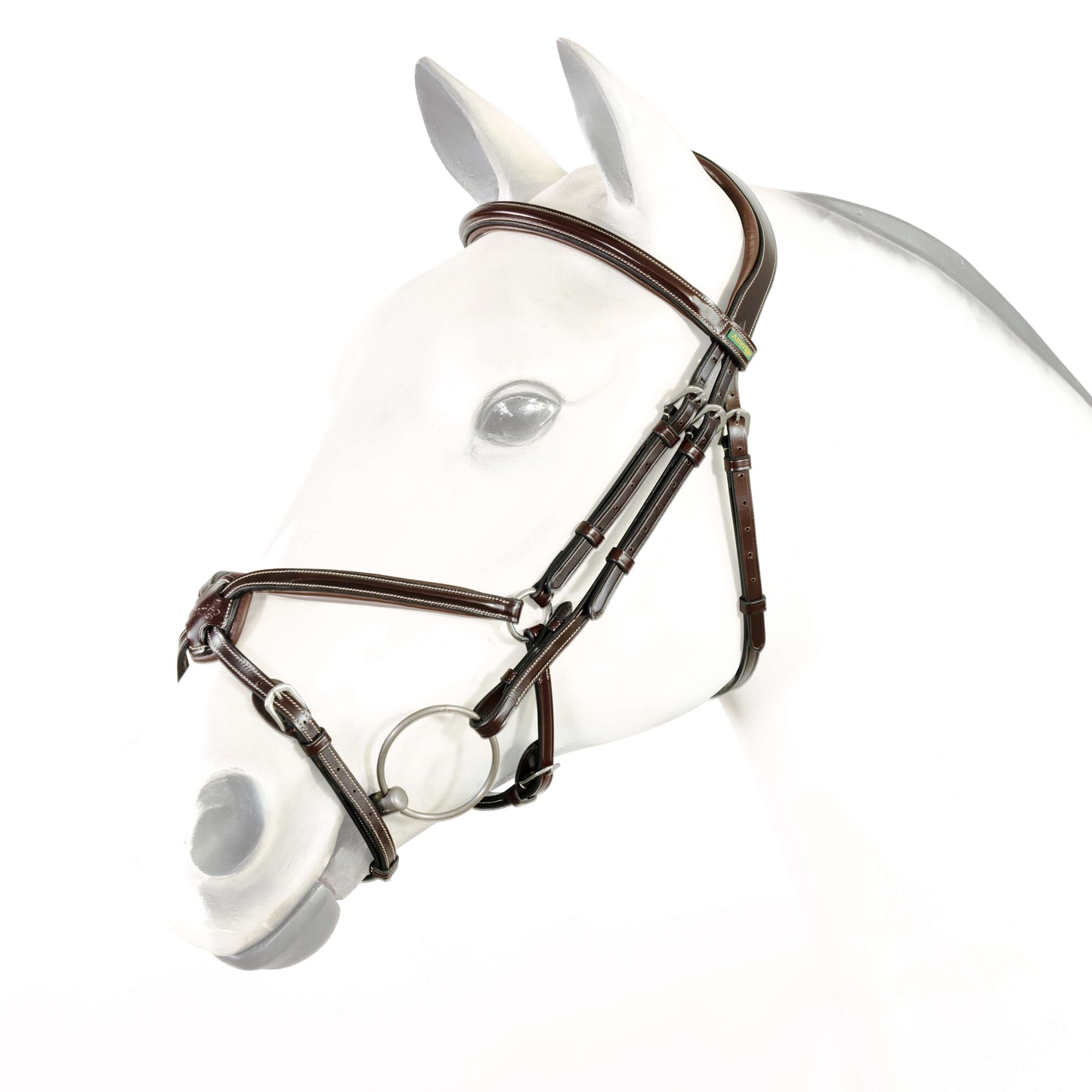 AMERIGO MEXICAN BRIDLE with ANATOMICAL HP- Brown- Cob