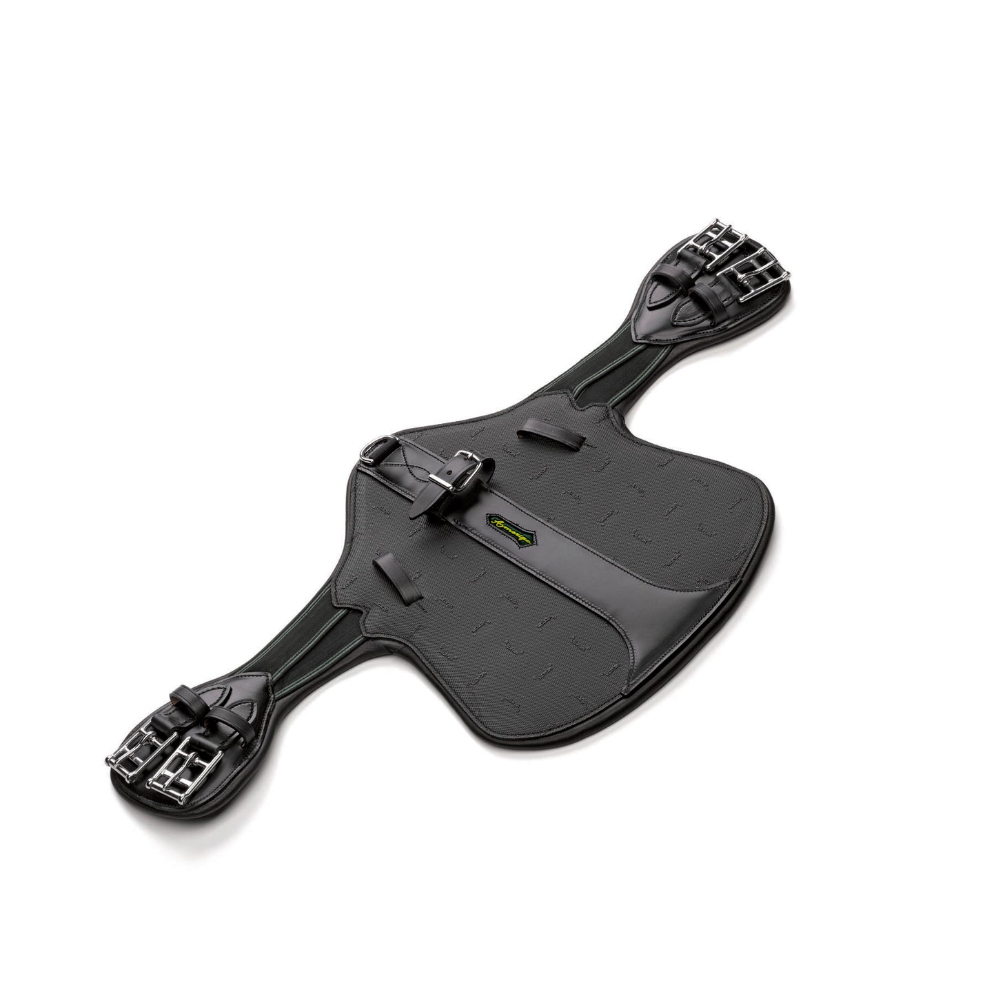 PROTECTOR STUD GIRTH WITH RUBBER (GH20AME) - Brown - 75