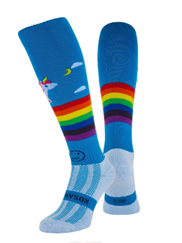 Rainbow Unicorn Knee Length Socks