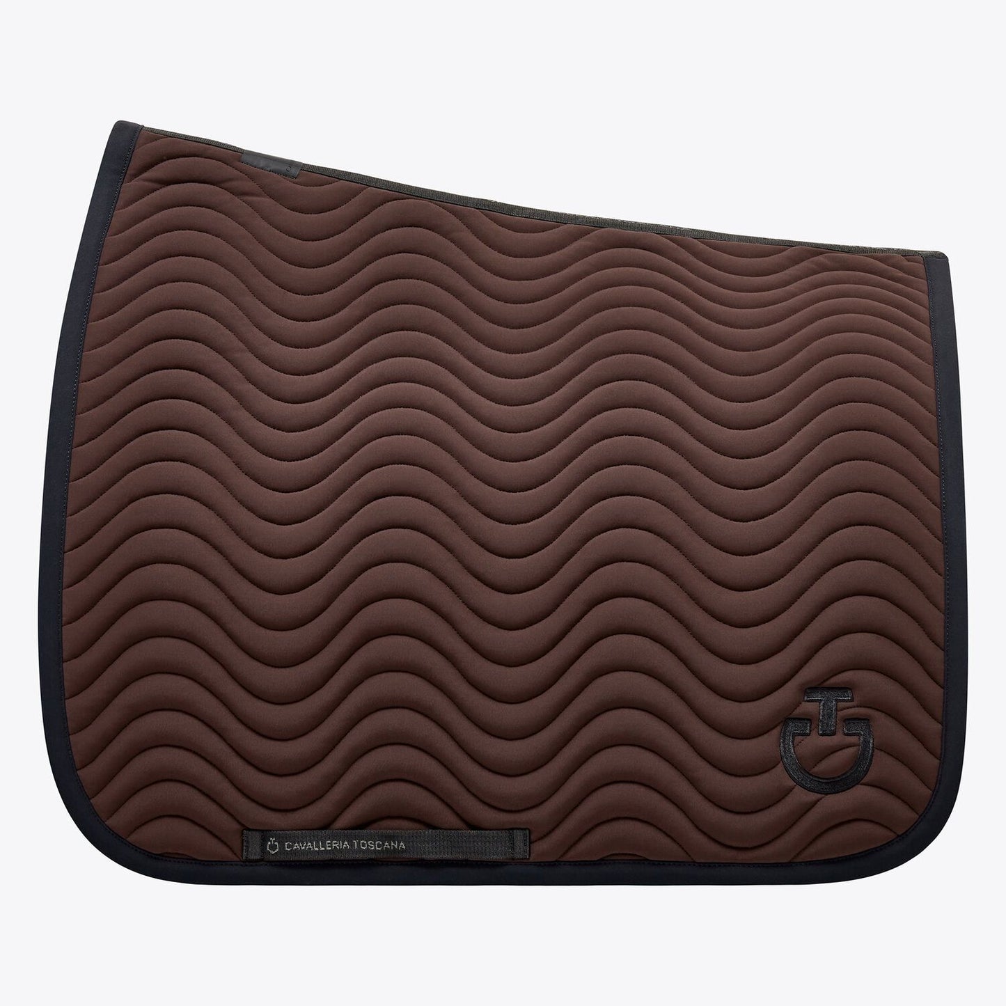 Quilted Wave Jersey Dressage Saddle Pad- 4399- FS