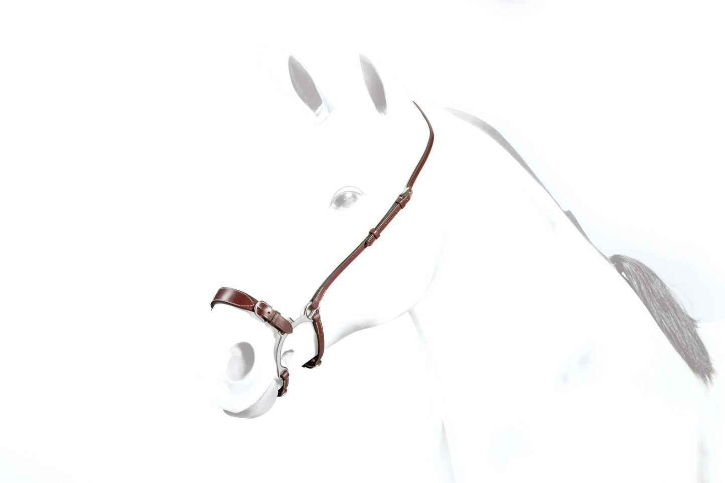 LEMMANN NOSEBAND - Brown - Cob