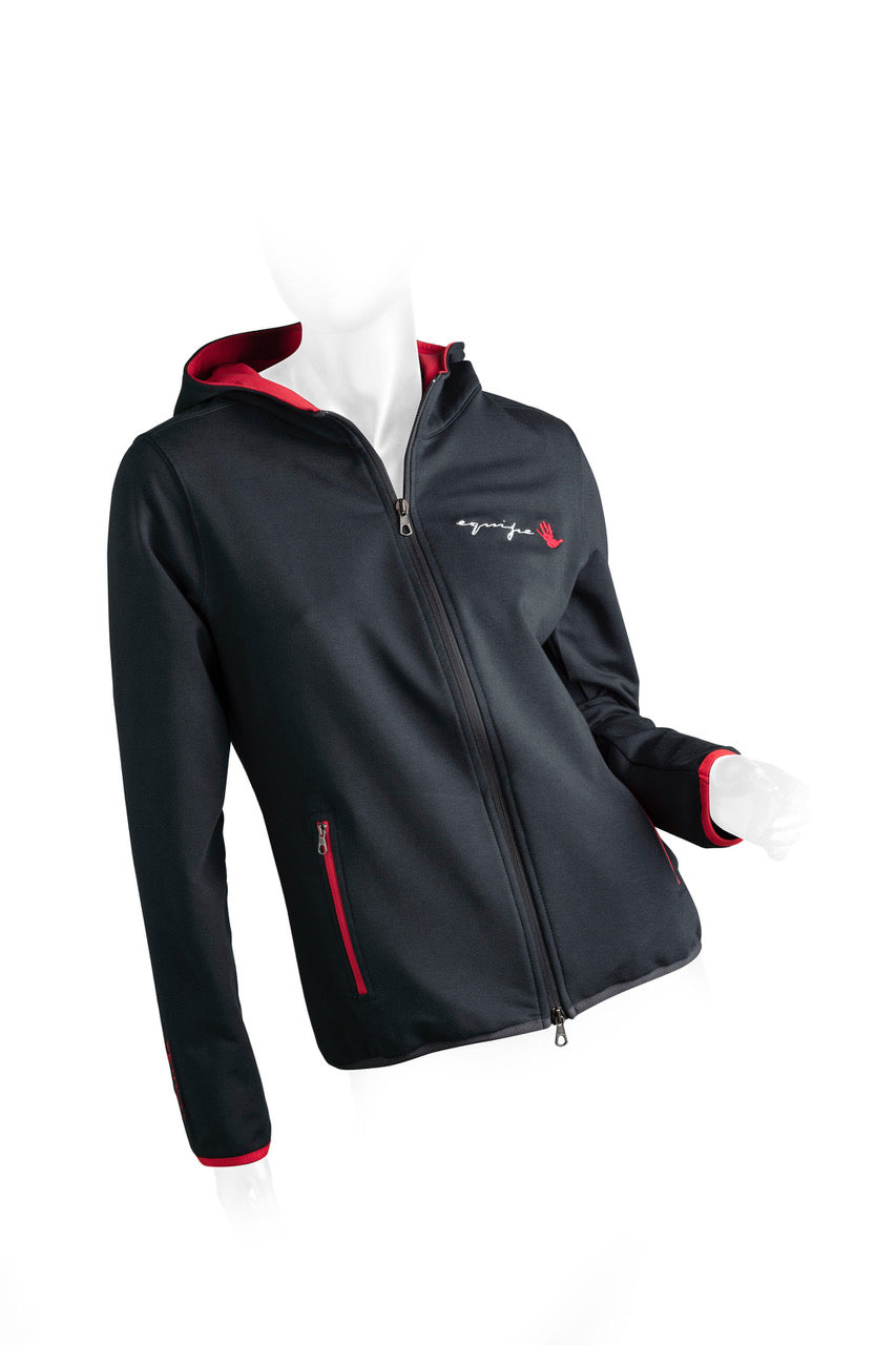 WOMENS EQUIPE HOODIE - Grey - XL