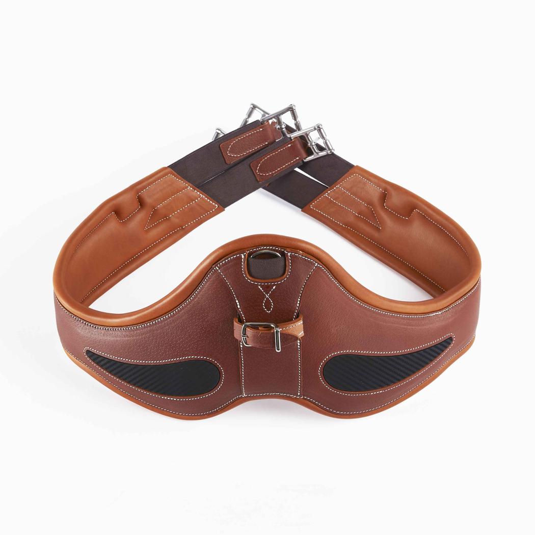 EQUIPE ANATOMICAL LONG GIRTH- Brown- 130