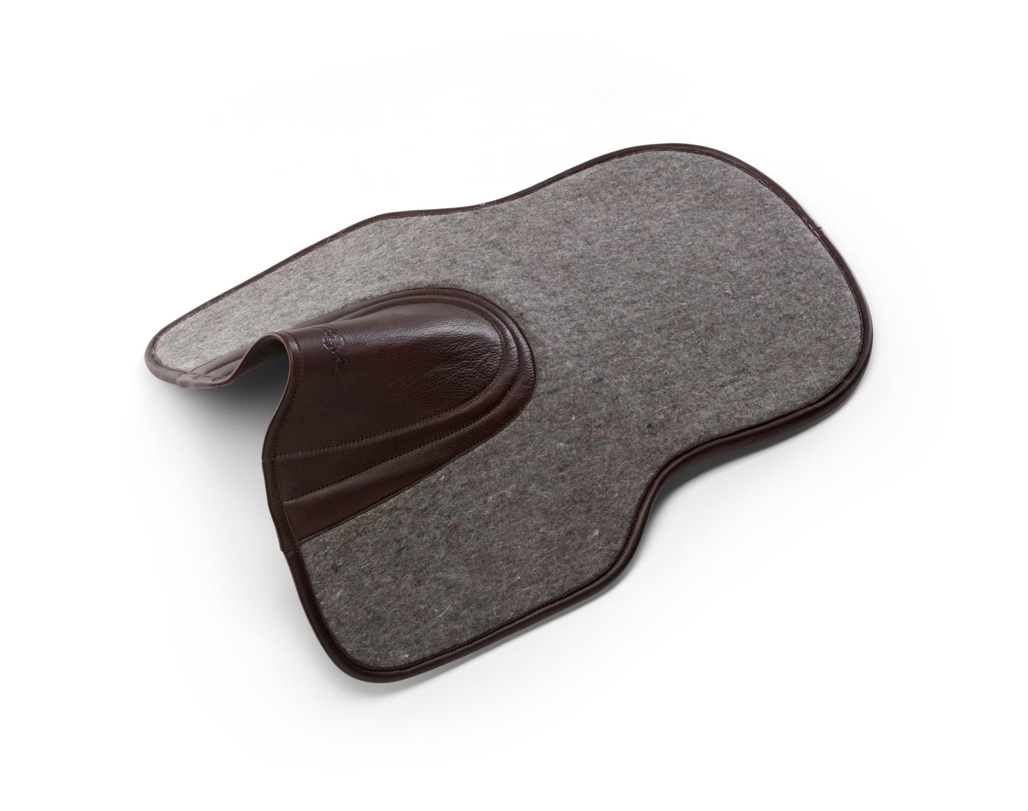 WOOL/FELT SADDLE PAD - Black - One size