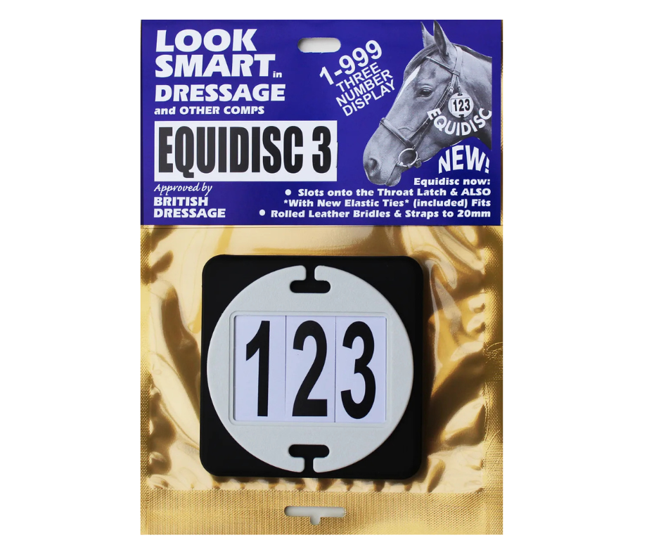 Equidisc - White - 3 Number