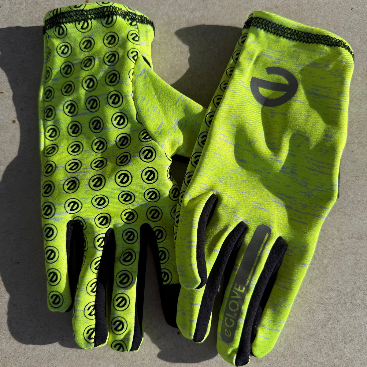 eGLOVE Run Gloves – Yellow | Touchscreen Running Gloves