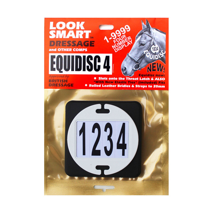 Equidisc - White - 4 Number