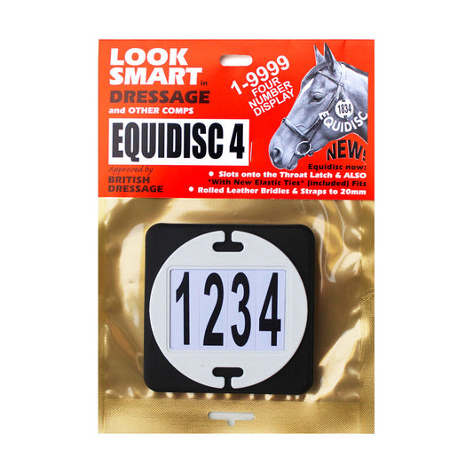 Equidisc - White - 4 Number