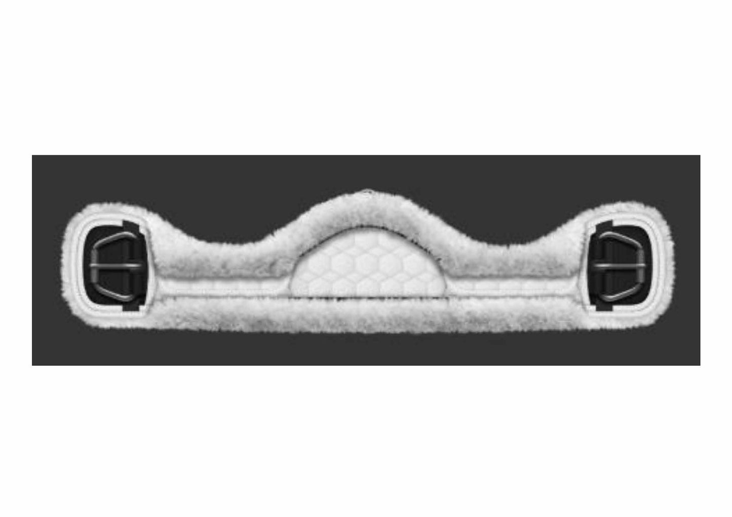 WESTERN ASYMMETRIC GIRTH COMPLETE 65CM- 03 (Brown)- 28 Natur
