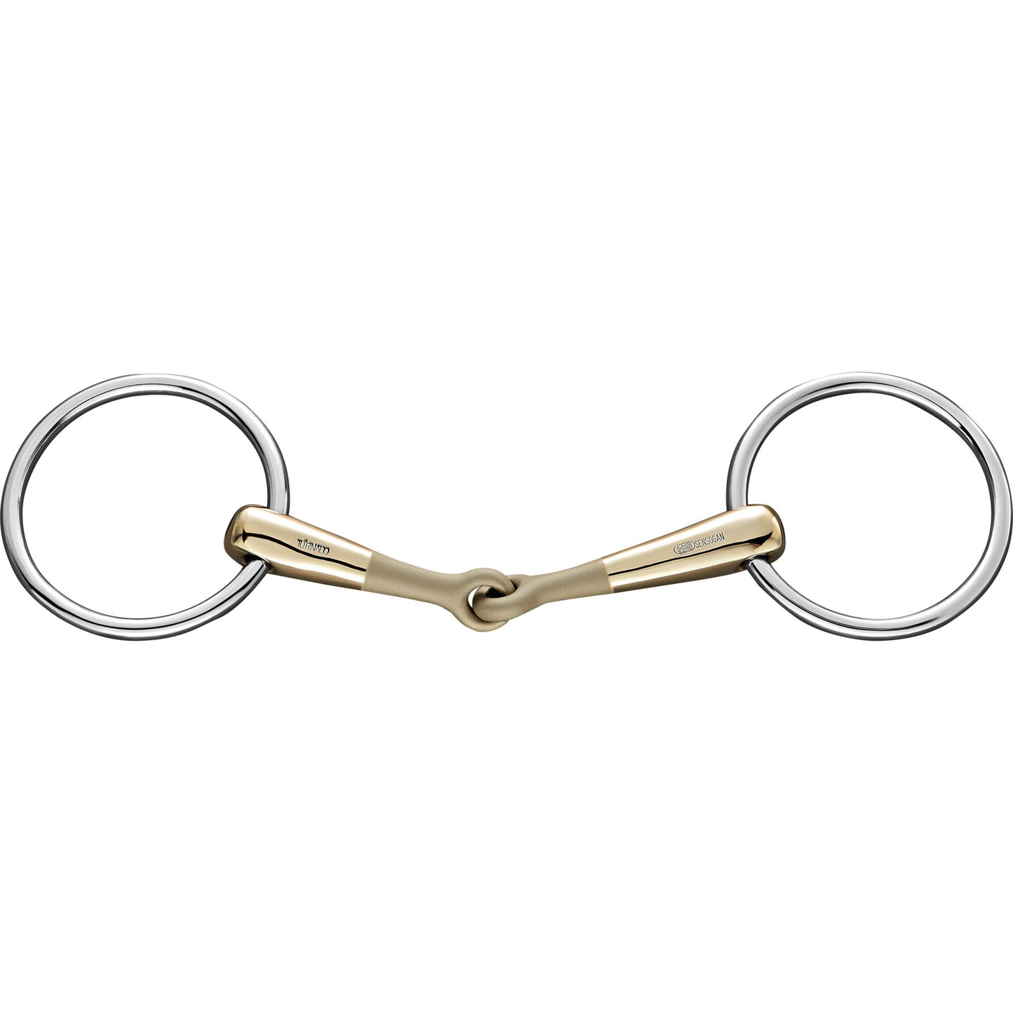 TURNADO LOOSE RING SNAFFLE- Sensogan- 135mm