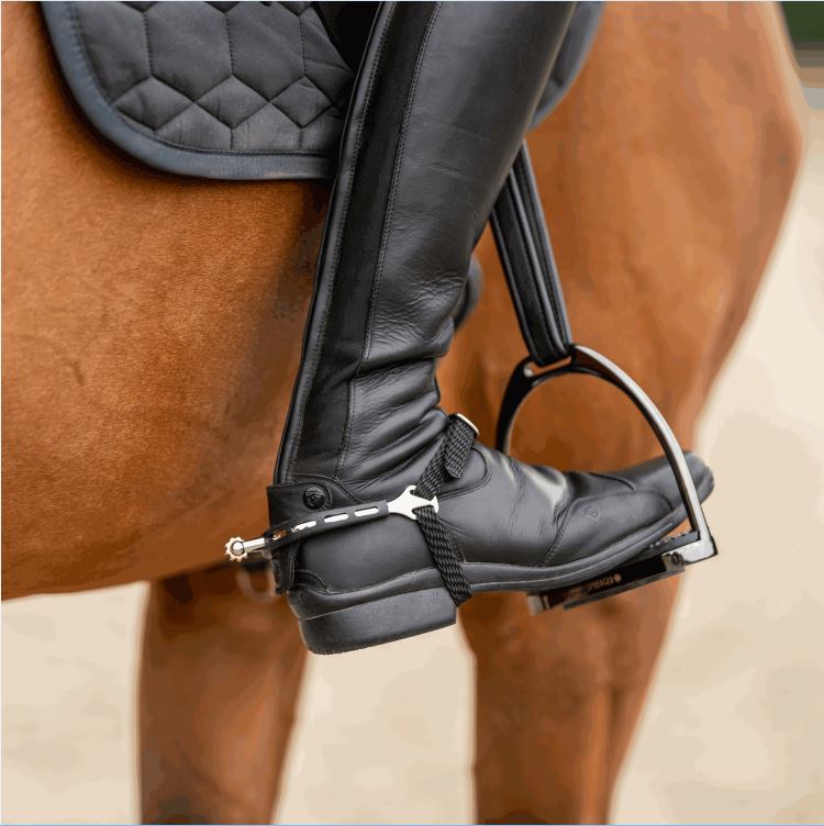 ULTRA FIT EXTRA GRIP SPURS - ST.ST. 25MM W.COMF.ROLLER SOFT