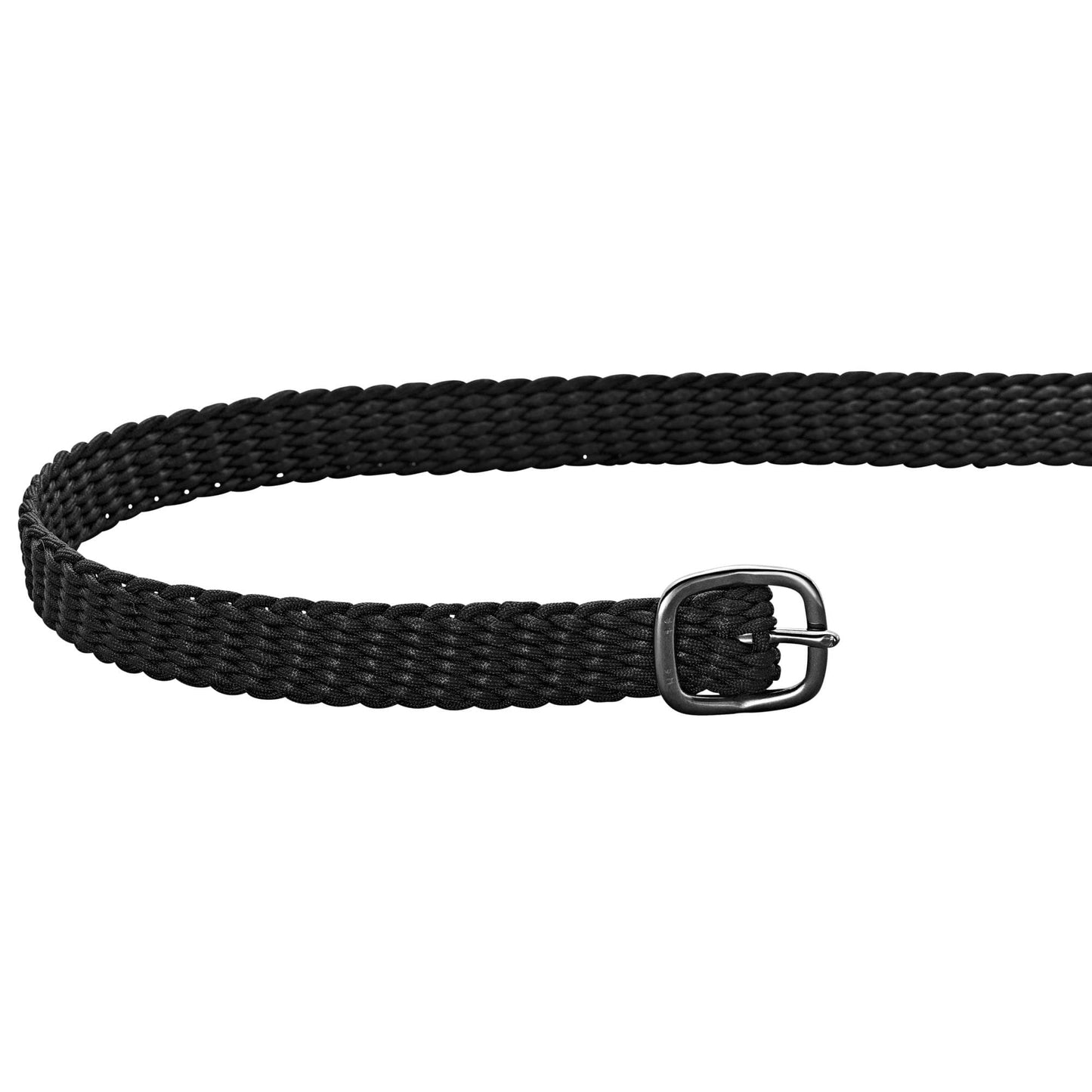 SPUR STRAPS - Black Perlon - AnthraciteBuckle