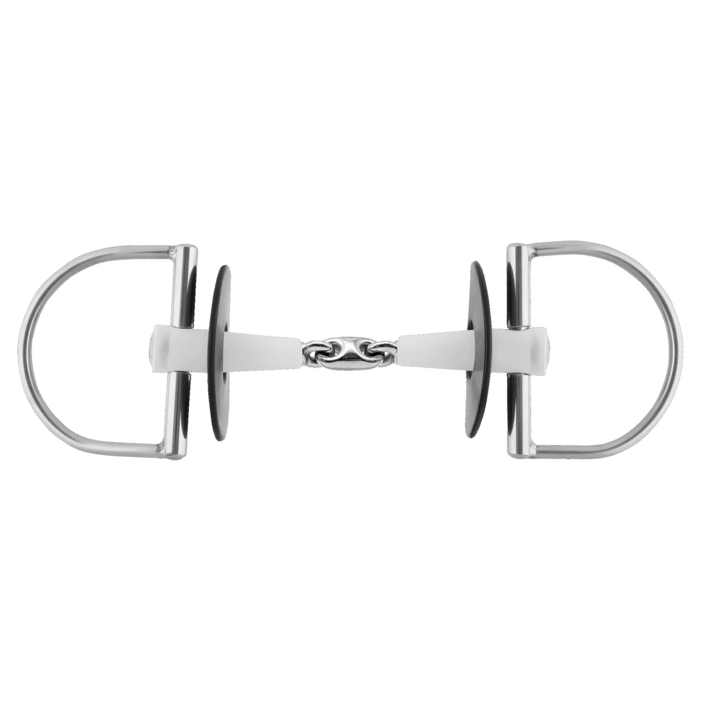 NATHE D-RING SNAF. 18MM DBL. J. W. 75MM RG- Thermoplastic- 1