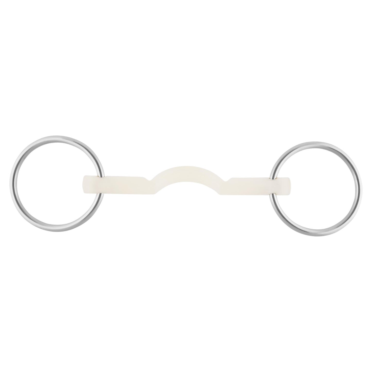 NATHE MULLEN MOUTH BIT SOFT 15MM W. 70MM RG. W. PORT- Thermo