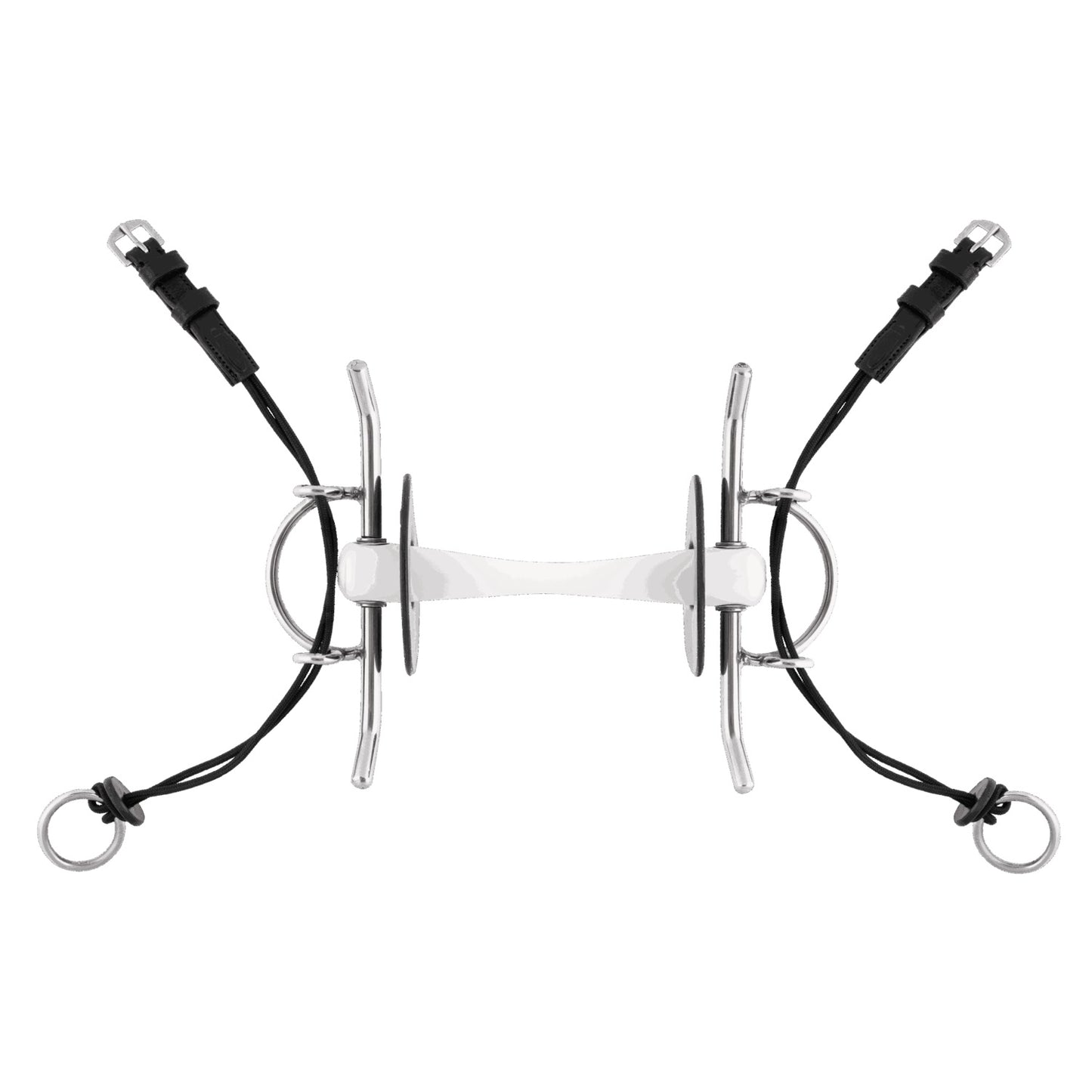 NATHE FULL CHEEK GAG BIT 20MM WITH FLEX. MULLEN MOUTH- Therm