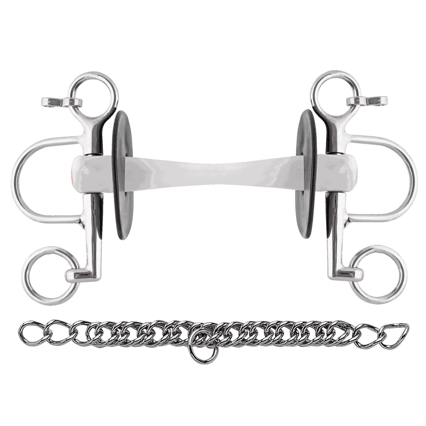 NATHE PELHAM 20MM W.FLEX. MULLEN MOUTH W.SHORT CHEEKS- Therm