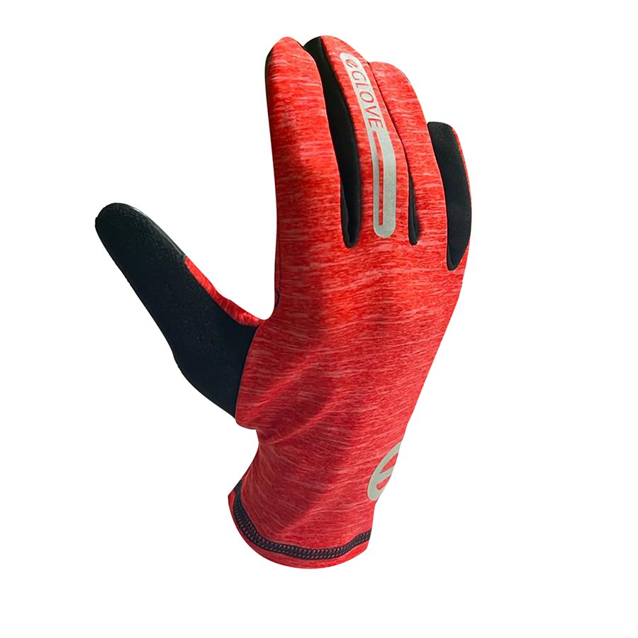 eGLOVE Run Gloves – Red | Touchscreen Running Gloves
