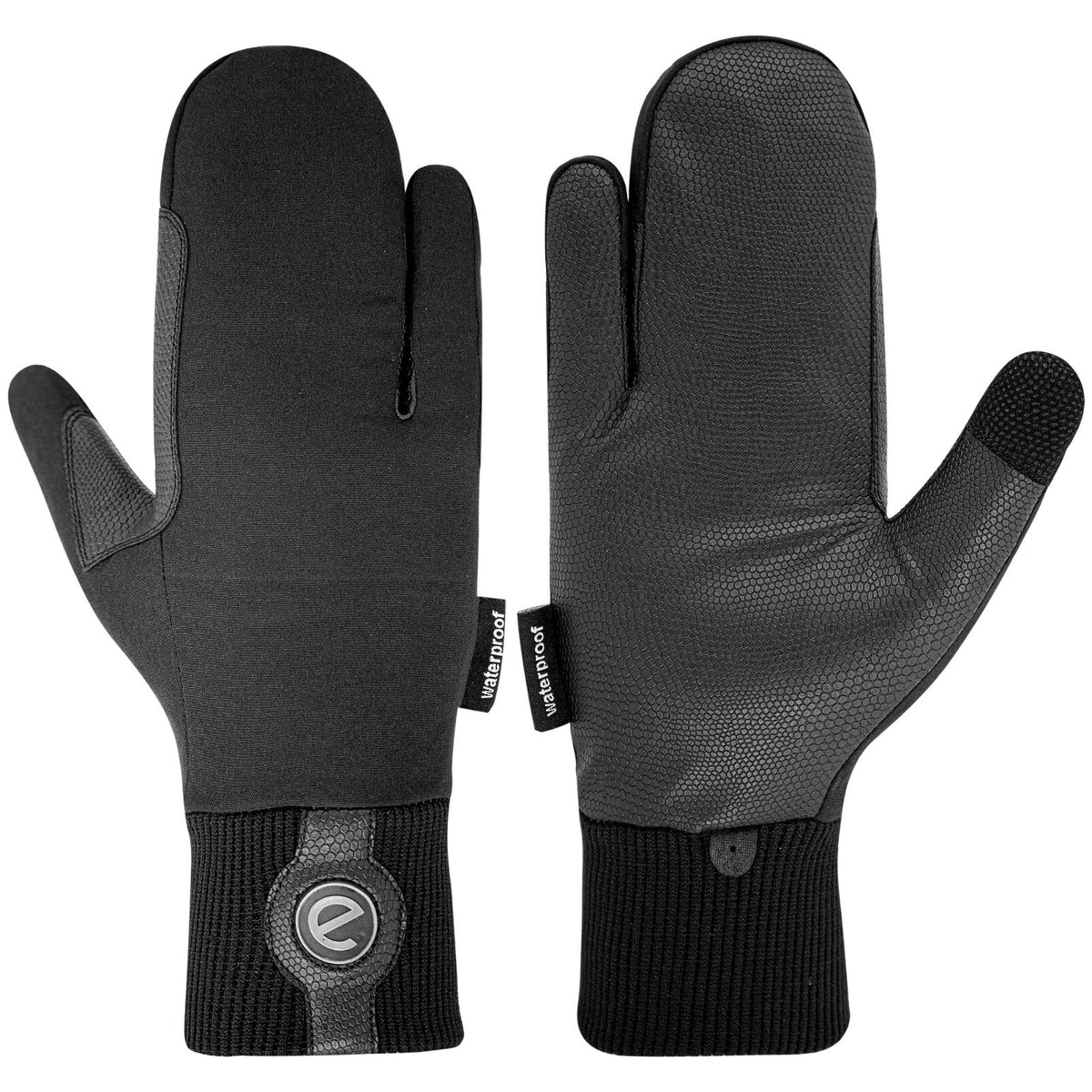eQUEST Waterproof Mitt – Black | Maximum Coverage for Wet & Cold Days