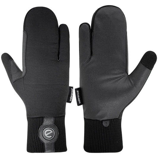 eQUEST Waterproof Mitt – Black | Maximum Coverage for Wet & Cold Days
