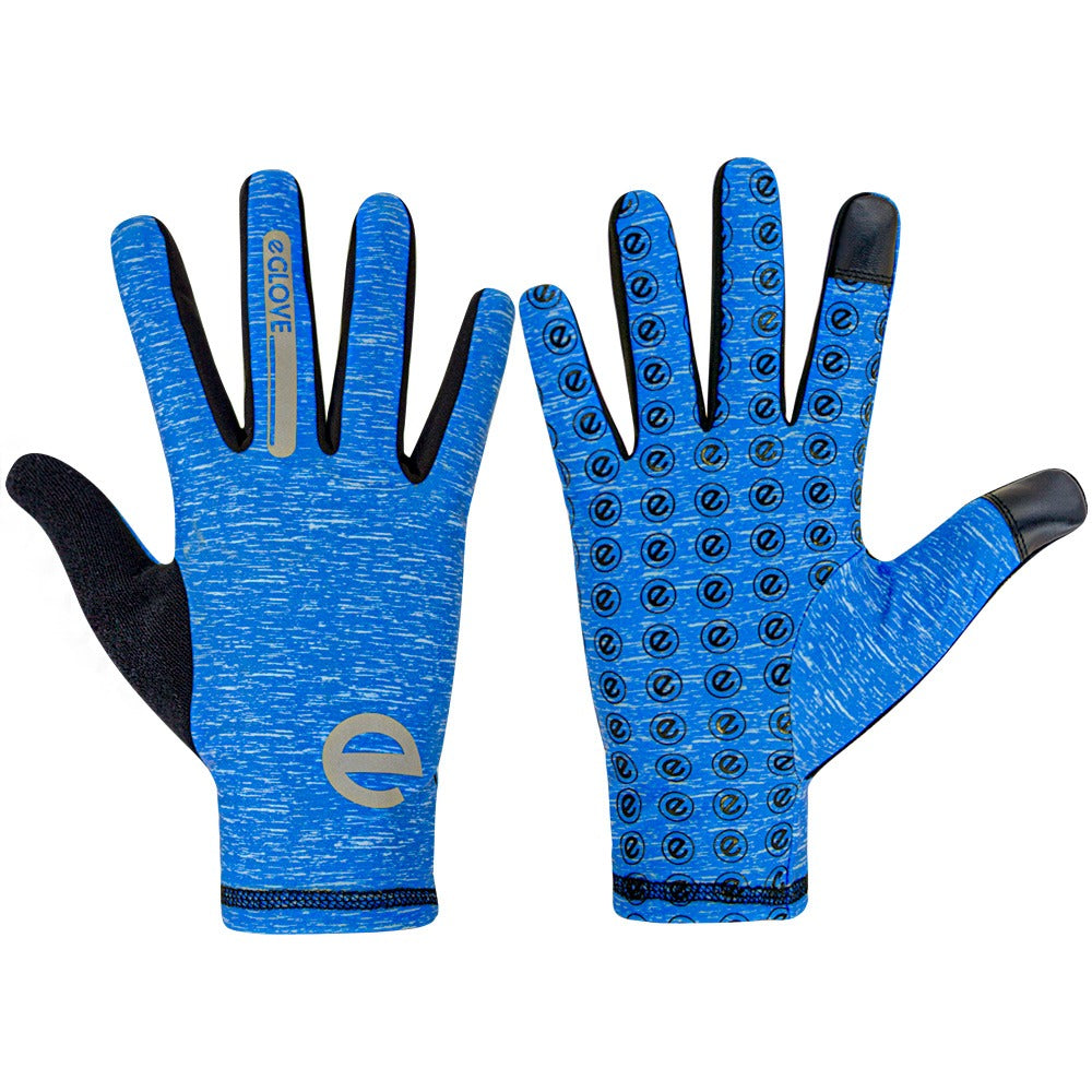 eGLOVE Run Gloves – Blue | Touchscreen Running Gloves