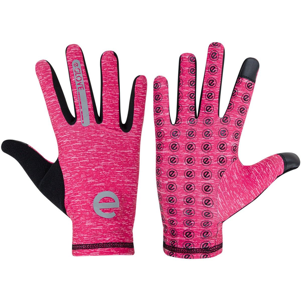 eGLOVE Run Gloves – Pink | Touchscreen Running Gloves