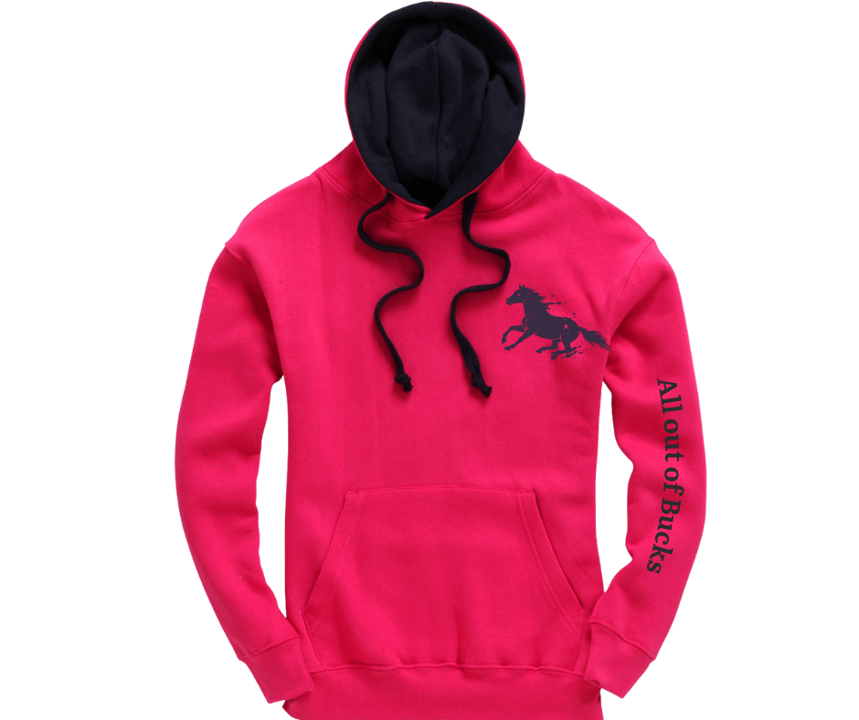 'All Out Of Bucks' Contrast Hoodie