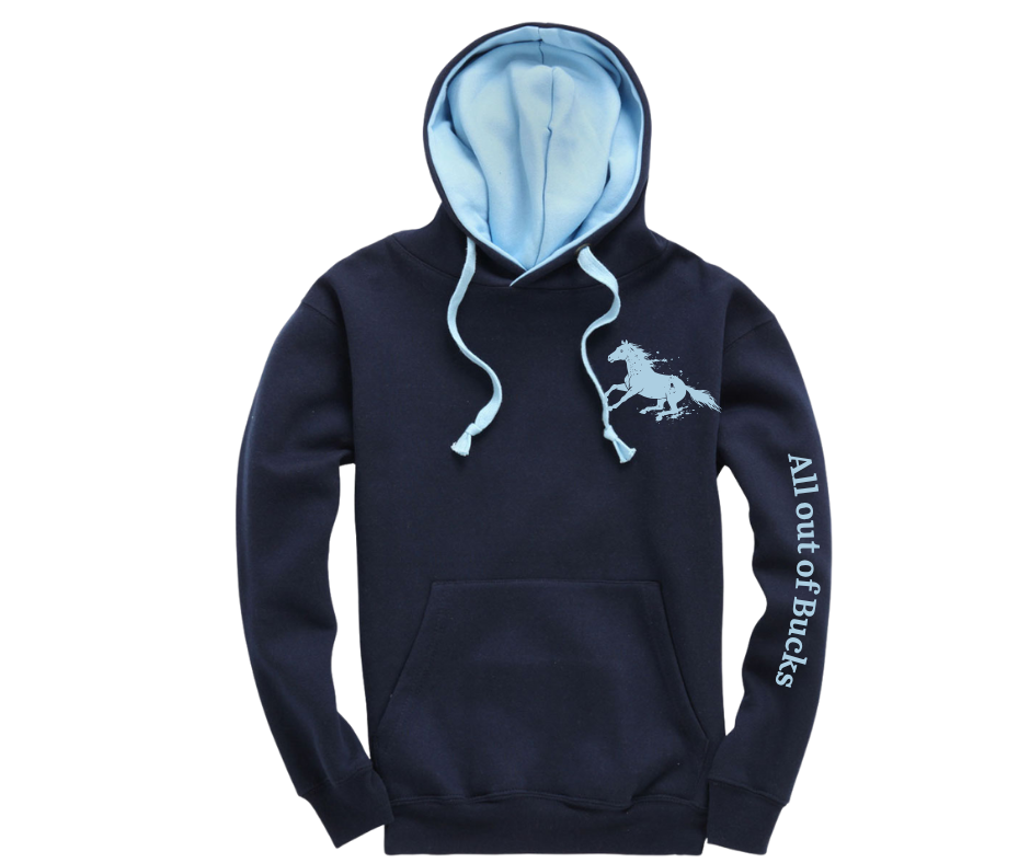 'All Out Of Bucks' Contrast Hoodie