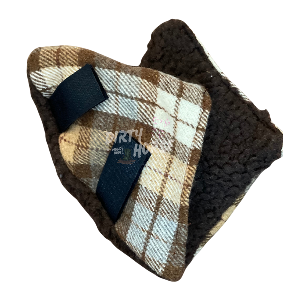Personalised Riding Hat Ear Muffs