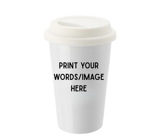 Personalised Ceramic Travel Mug