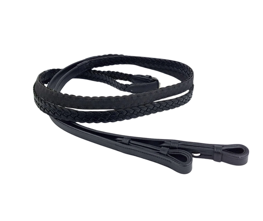 Inside Grip Plaited Reins